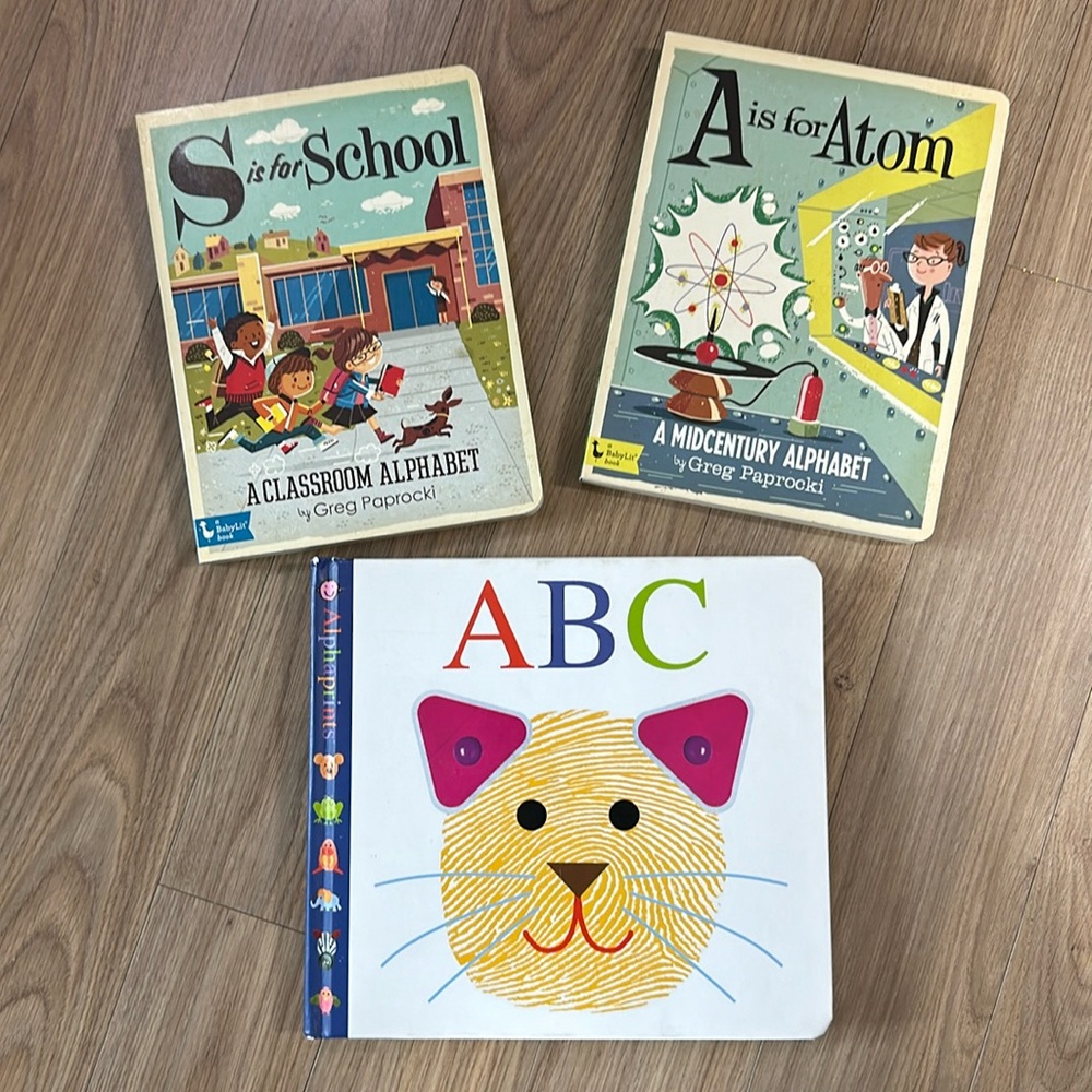 BabyLit Board Book Bundle Alphabet